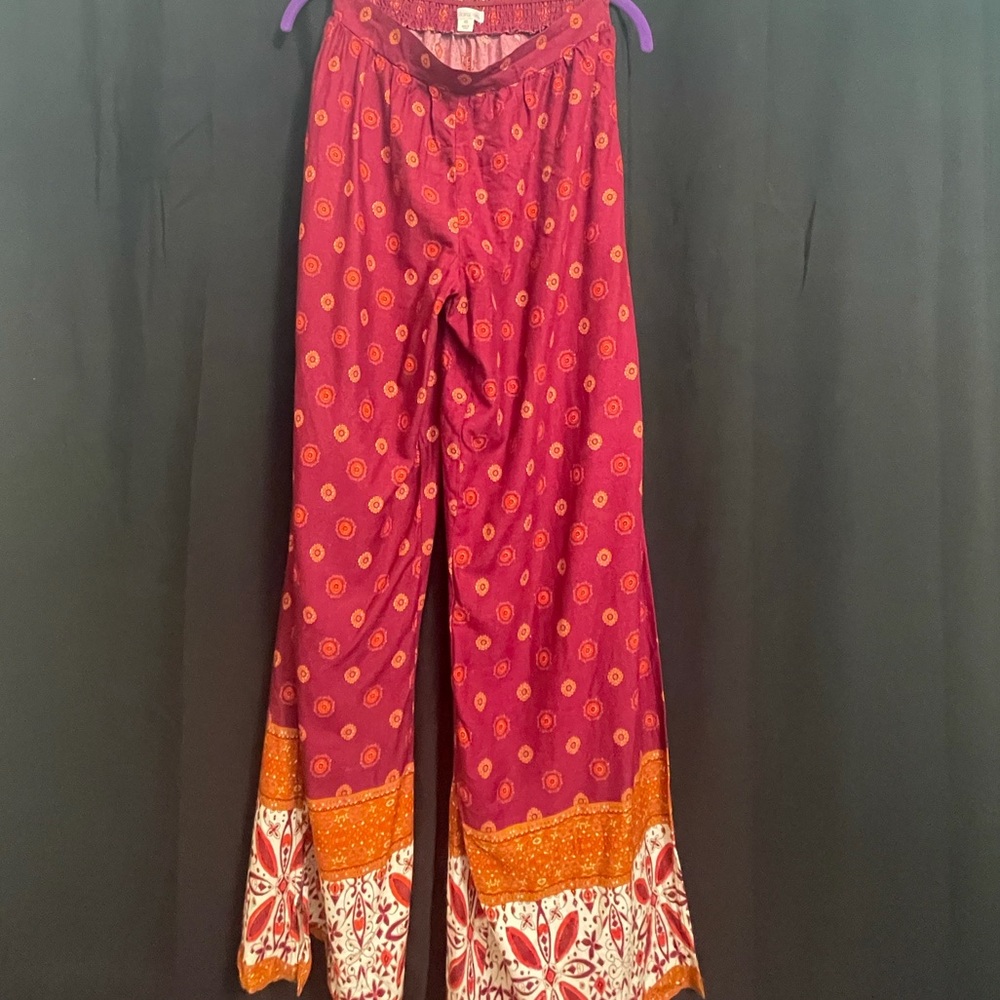 Boho palazzo pants